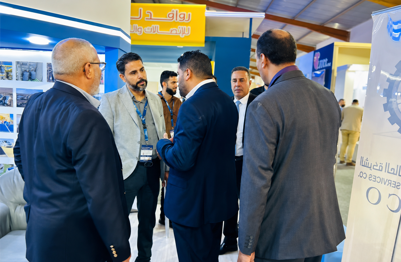 Business meetings and networking visual
